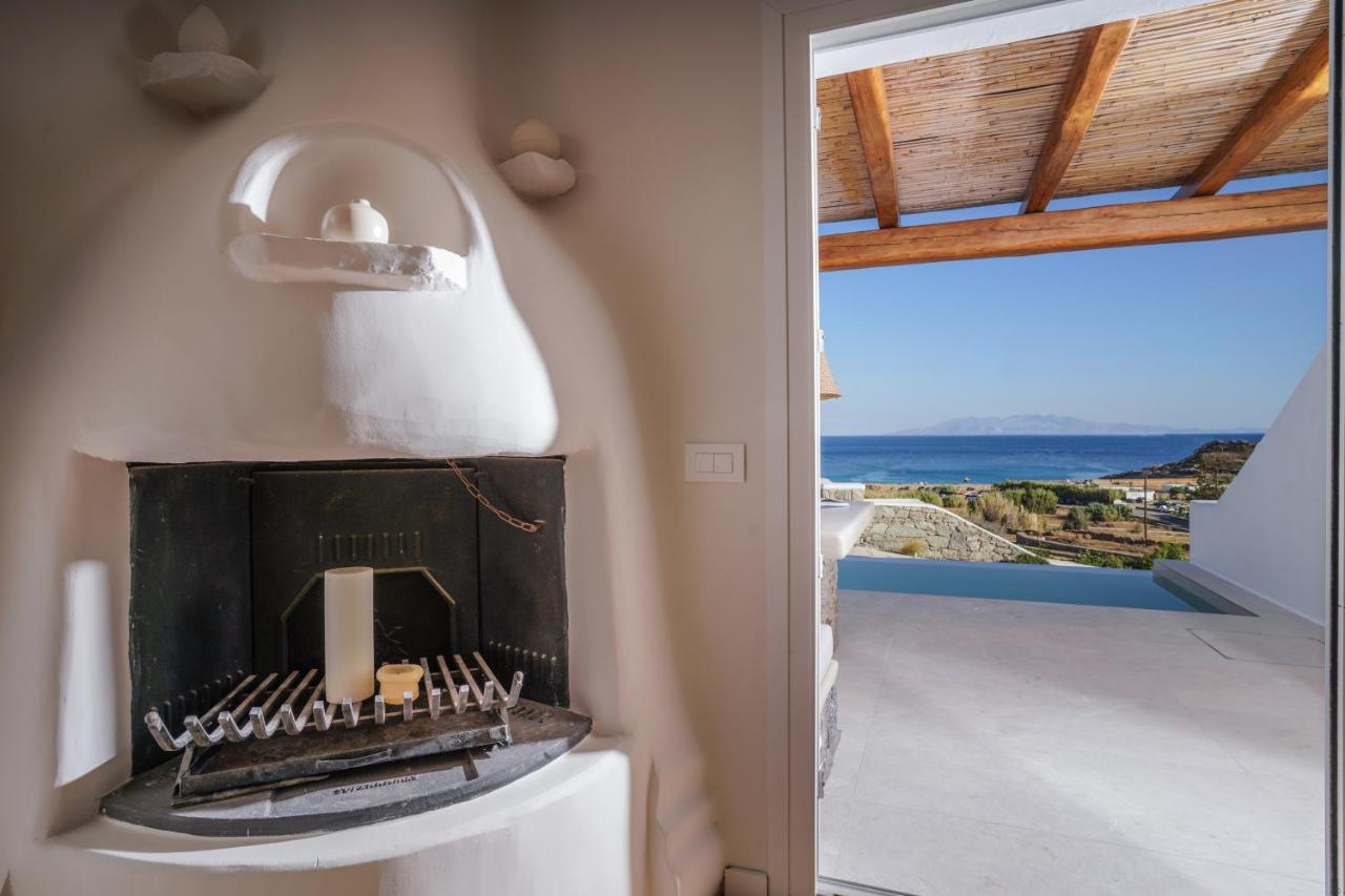 Vlia Mykonos Apartman Kalafáti Kültér fotó
