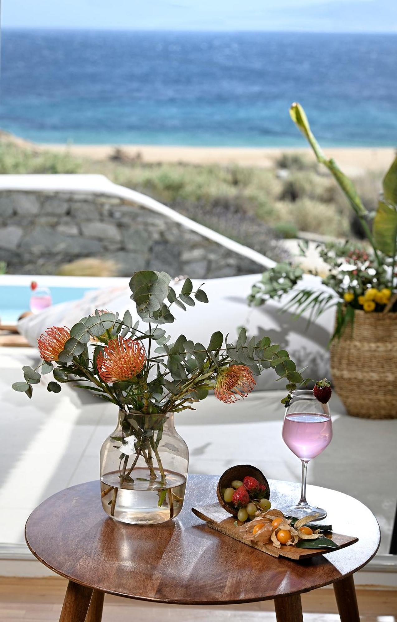 Vlia Mykonos Apartman Kalafáti Kültér fotó