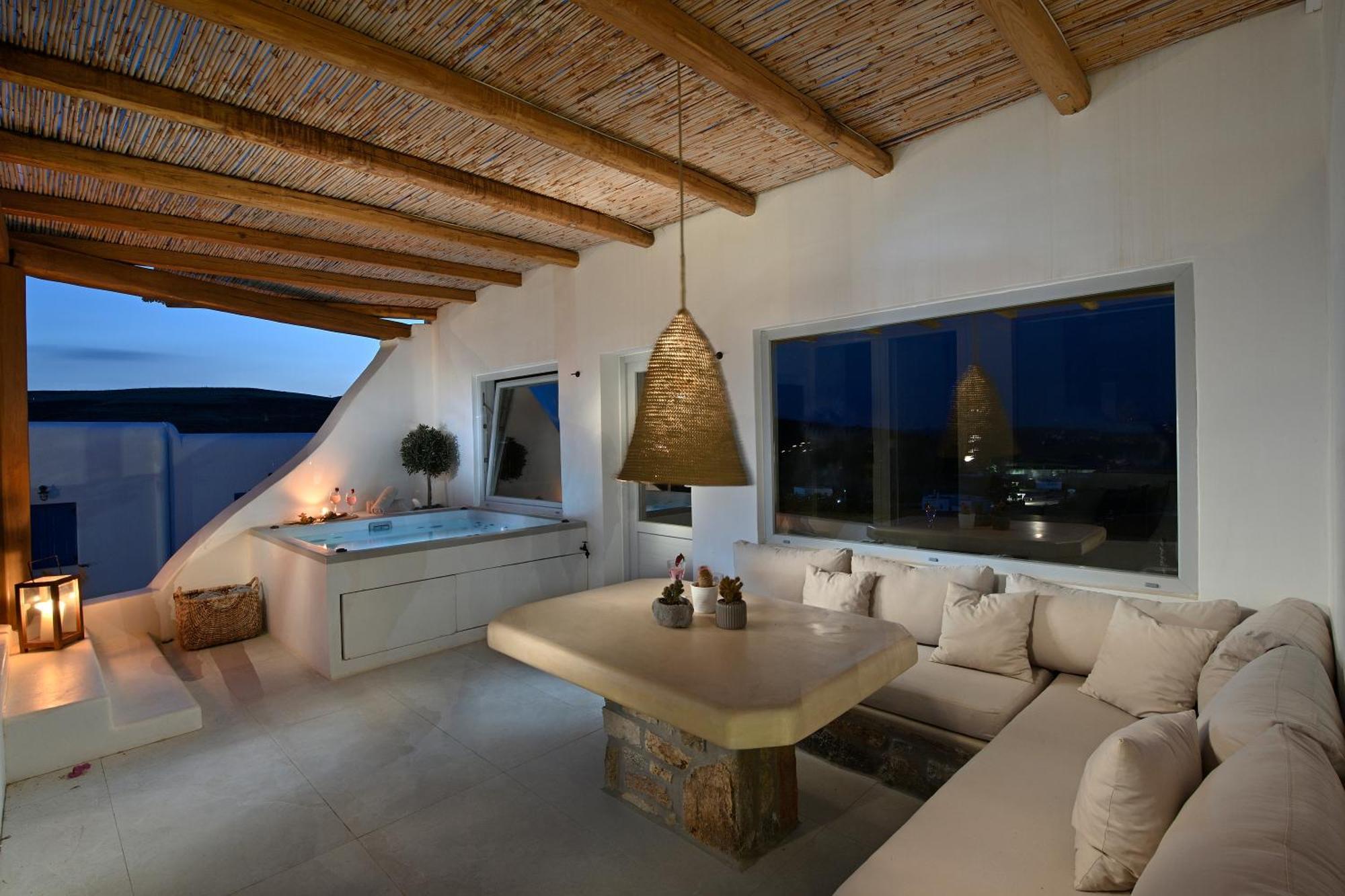 Vlia Mykonos Apartman Kalafáti Kültér fotó